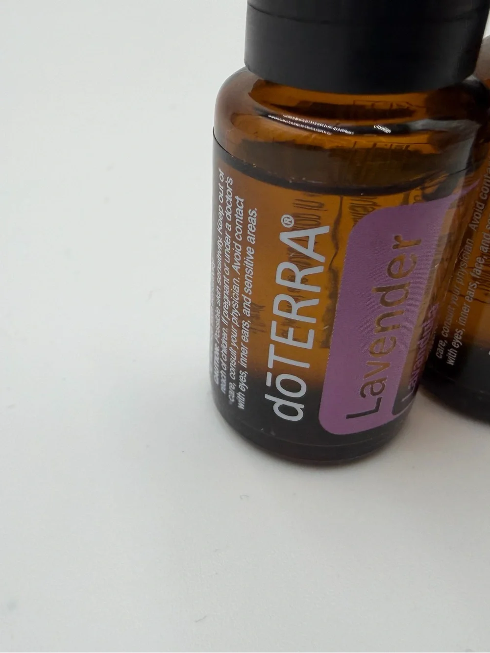New 15ml bottle of doTERRA SuperMint & Lavender essential oils